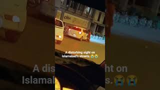 night time of Islamabad 🥲 Islamabad #ytshorts #cinematic