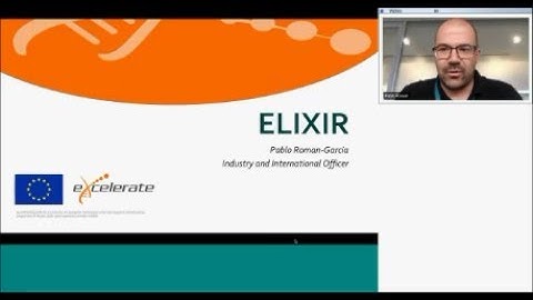 ELIXIR Webinar on engagement with industry