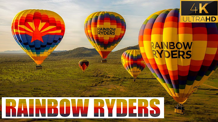 The Best Hot Air Balloon Tour in Phoenix Arizona | Rainbow Ryders