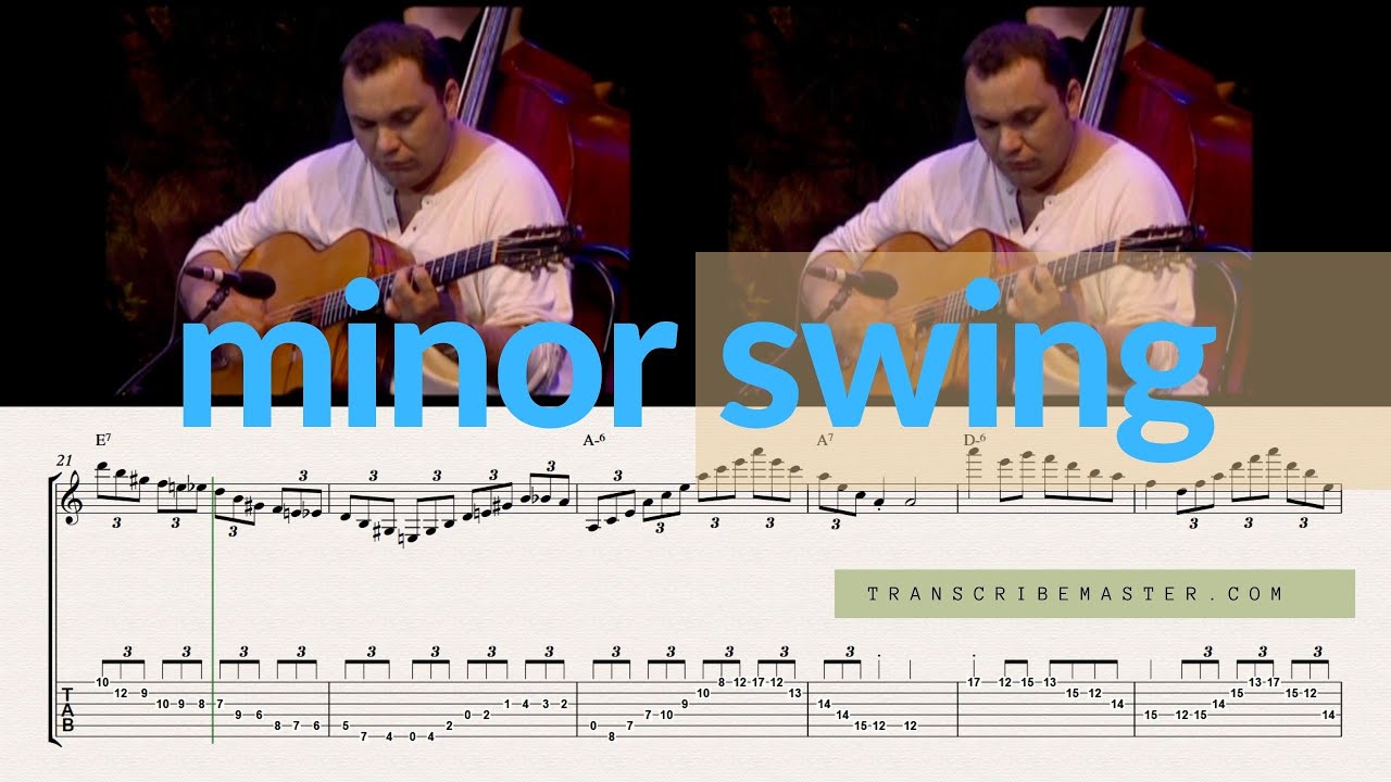MINOR SWING - BIRELI LAGRENE ( Solo Transcription )