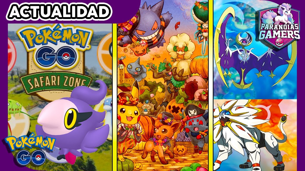 🔍 SPRITZEE SHINY EN SAFARI ZONE, ARTE OFICIAL DE HALLOWEEN ¿PISTAS? E