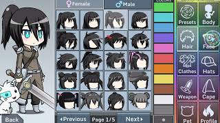 Making yandere simulator characters in gachs studio screenshot 1