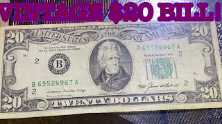 COIN & BANKNOTE HUNT FINDS OF THE DAY!! ..we’ve got a series 1985 $20 Bill, book fillers & MORE!
