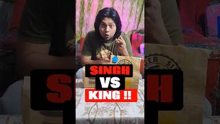 ?BURGER SINGH VS KING food foodie burger burgerking burgersingh india america kolkata