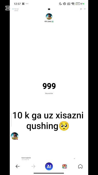 OYLAMIZ 1 MING BULDI XAMAGA RAXMAT ✊#pubgmobile #pubg #rekkkkkk