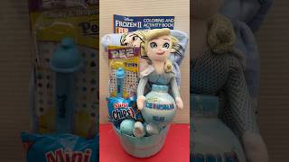 Girls Frozen Easter Basket #sza #easterbasket #easter #easterbasketideas #easterbaskets #frozen