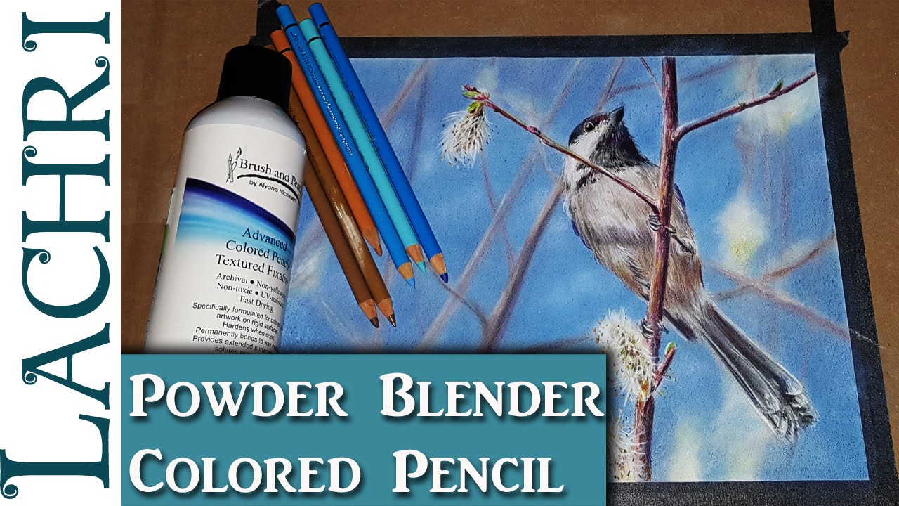 First Impressions of the new Powder Blender for Colored Pencil and