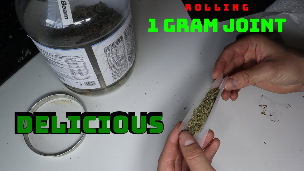 How to roll 1 gram joint