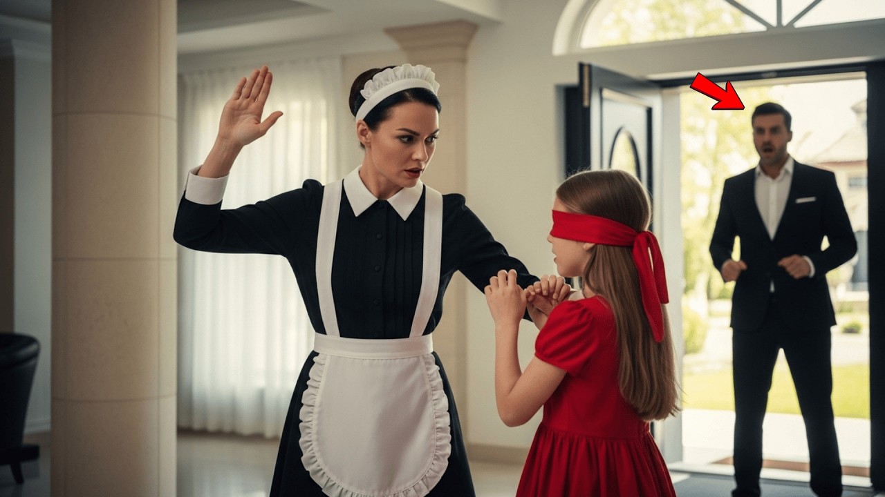 Mafia Leader Secretly Watches How Maid Treats Leader's Blind Child — What He Saw Left Him In Shock