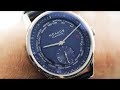 Nomos Zurich Weltzeit Nachtblau (807) NOMOS Glashutte Luxury Watch Review