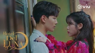 IU pushes Yeo Jin Goo against the wall 🙈 | Hotel Del Luna EP10 [ENG SUBS]