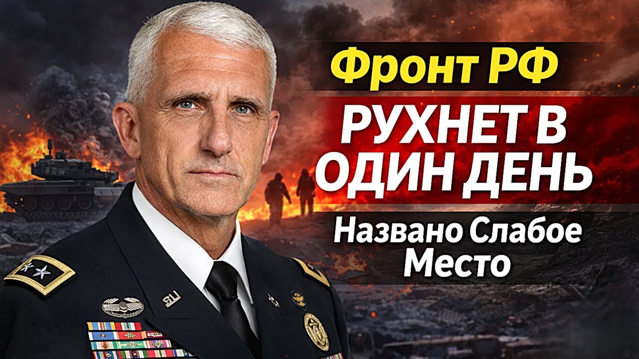 Генерал Хертлинг ШОКИРОВАЛ Прогнозом Фронт РФ Рухнет В Один День Названо Слабое Место