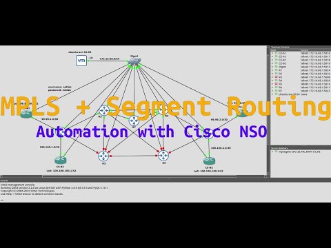 Network Automation with Cisco NSO | MPLS + Segment Routing - Part 1