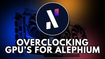 Alephium Overclocking For More PROFITS and YEILD!!!