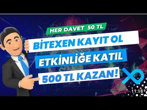 BİTEXEN YENİ AİRDROP🤑 BİTEXEN ÜYE OL DAVET ET ÇARK ÇEVİR KAZAN! (2023)