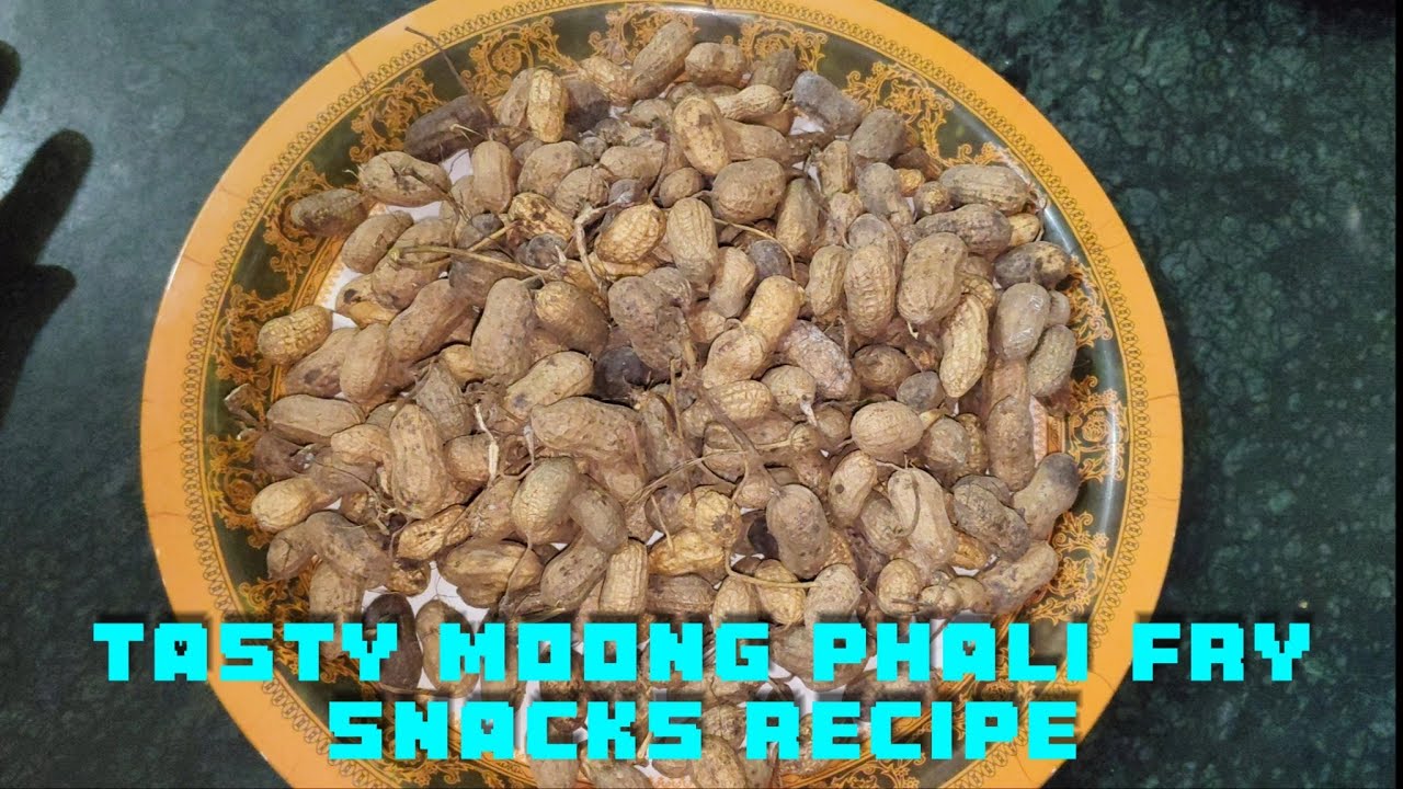 Moong Phalli Fry Peanuts Recipe | Easy, Tasty And Healthy Snacks Recipe | Peanuts | Moong Phali