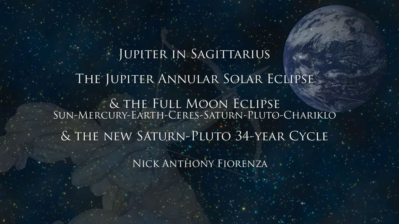 The Jupiter Annular Solar Eclipse - YouTube