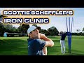 Scottie schefflers irons clinic draws fades and flighted 9irons  taylormade golf