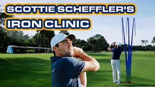 Scottie Scheffler&#39;s Irons Clinic: Draws, Fades, and Flighted 9-Irons | TaylorMade Golf