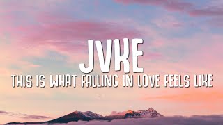 Jvke - This Is What Falling In Love Feels Like  Lyrics 