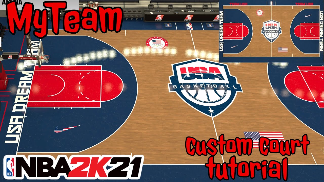 USA DREAM TEAM 2012 CUSTOM JERSEY TUTORIAL! NBA 2K21 MyTeam! NIKE