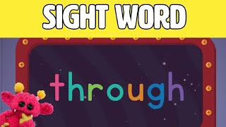 THROUGH - Let's Learn the Sight Word THROUGH with Hubble the Alien! | Nimalz Kidz! Songs and Fun! Details
