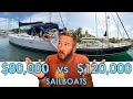 $80,000 vs $120,000 Sailboat - Ep 206 - Lady K Sailing