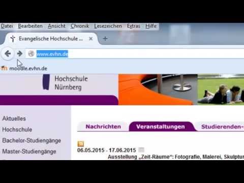 moodle.evhn.de Anmeldung für Studierende