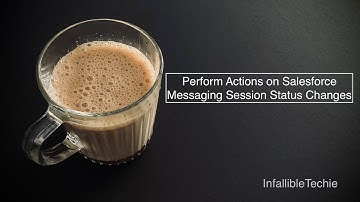 Perform Actions on Salesforce Messaging Session Status Changes