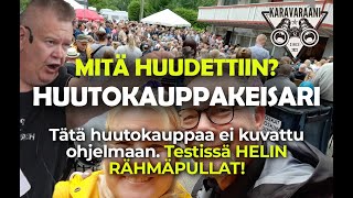 Huutokauppakeisari - TÄTÄ HUUTOKAUPPAA EI NÄE TV:ssä! Mitä huudettiin? Testissä Helin rähmäpullat!