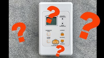 DVS home ventilation system air supply tutorial