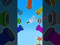 Judy Hopps and Nick Wilde Trampoline Jumping Challenge! #JudyHopps #NickWilde #ColorJumping
