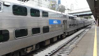 Metra Electric/South Shore Line: Van Buren St Station (PM Rush Hour)