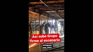 Así sube Grupo Firme al escenario 🔥🔥