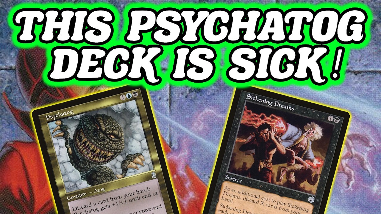 THIS PSYCHATOG DECK IS SICK! Premodern Sickening Dreams Blue-Black