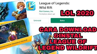 Cara Download dan isntal aplikasi League Of Legend WildRift LOL screenshot 1