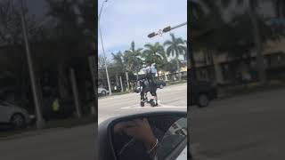 Scooter Gt Man On Miami 49 Street January 2, 2024