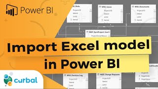 import your excel model into power bi