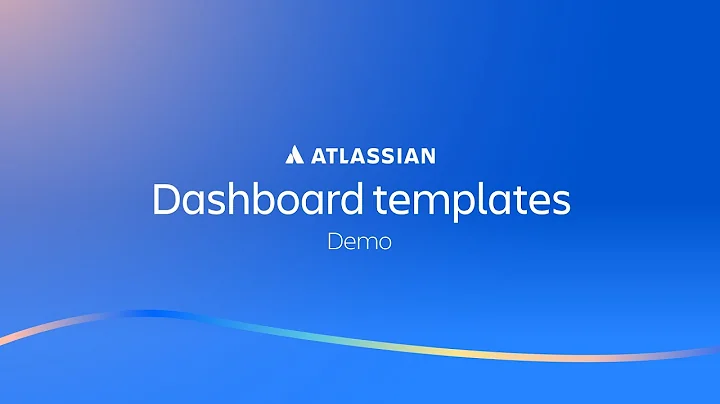 Dashboard templates | Atlassian Analytics - Demos | Atlassian