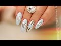 Chrome Hearts and Calligraphy Nail Art