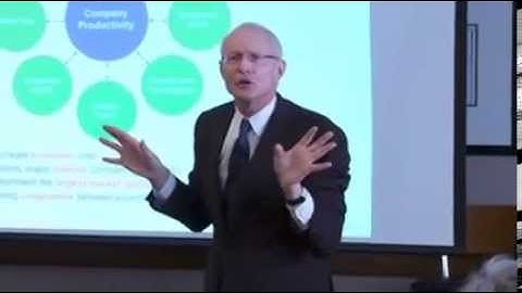 Prof. Michael Porter Shared Value Summit