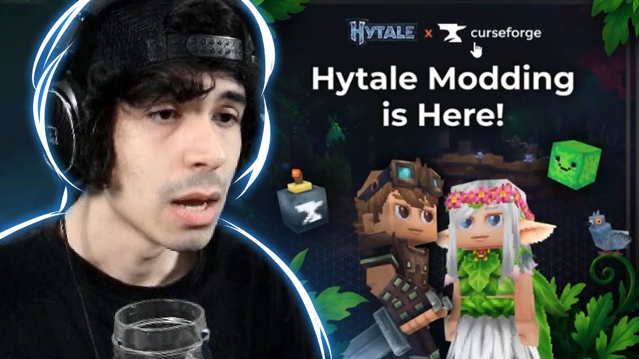 VAI TER MODS DE HYTALE NO DIA 1 DO JOGO