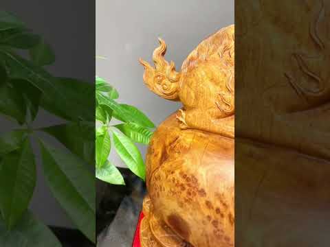 Video Nghệ thuật điêu khắc tượng gỗ Tỳ Hưu Gỗ Nu Hương - youtube