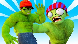 NickHulk Attack Giant Zombie Avenge Tani - Scary Teacher 3D Funny Moments