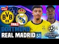 Dortmund  real madrid live finale ligue des champions champions league  15eme ldc pour madrid