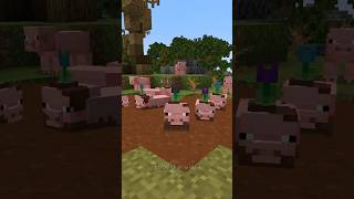MINECRAFT EARTH MOBS #minecraft #minecraftshorts #shorts
