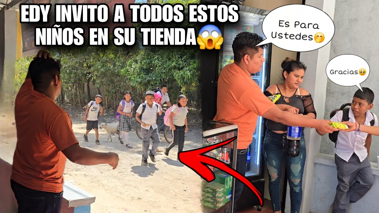 EDY Regalo Todas Estas Golocinas A Estos Niños😱Llorando Recordo Su Infancia😭Tienes Que Ver