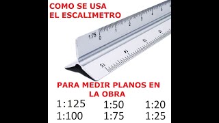 How the scale ruler  is used in construction, SAVE time on site