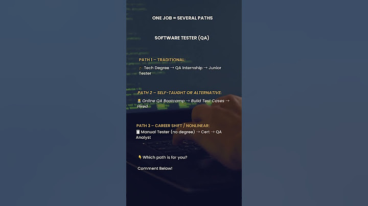 How to Become a QA Tester Without a Degree (3 Simple Paths!) #shorts #careerpath #career #howto