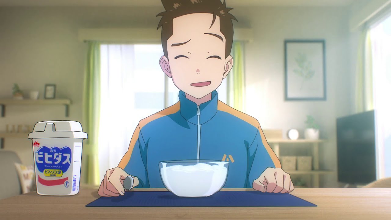 アニメCM】森永乳業 かがやく笑顔シリーズ「母の応援篇」ノーヴォ/イ